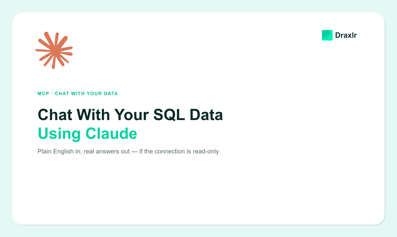 Chat With Your SQL Data Using Claude: What It Can (and Can't) Do