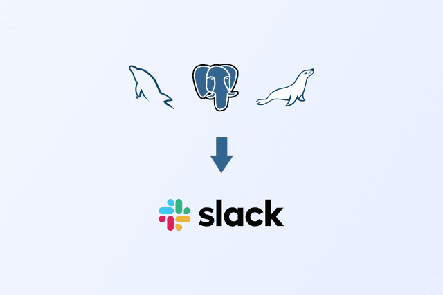 Setup Slack alerts for SQL data changes