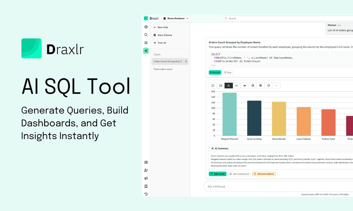 AI SQL Tool: What it is and How to Build Dashboards from Plain-English ...