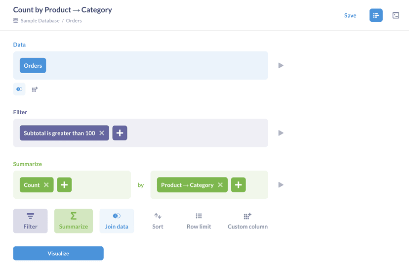 Draxlr Query Builder