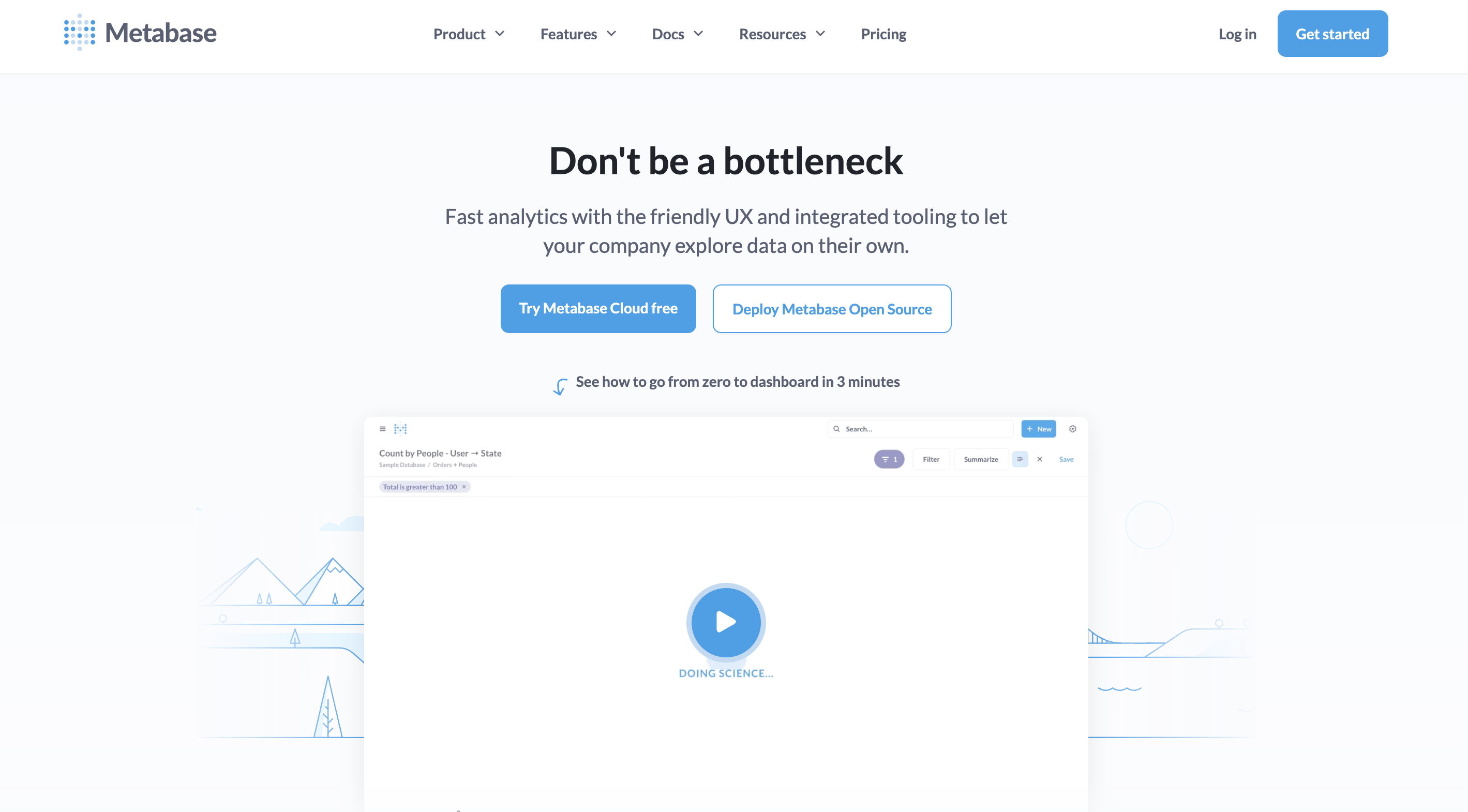 Metabase - Looker Alternative